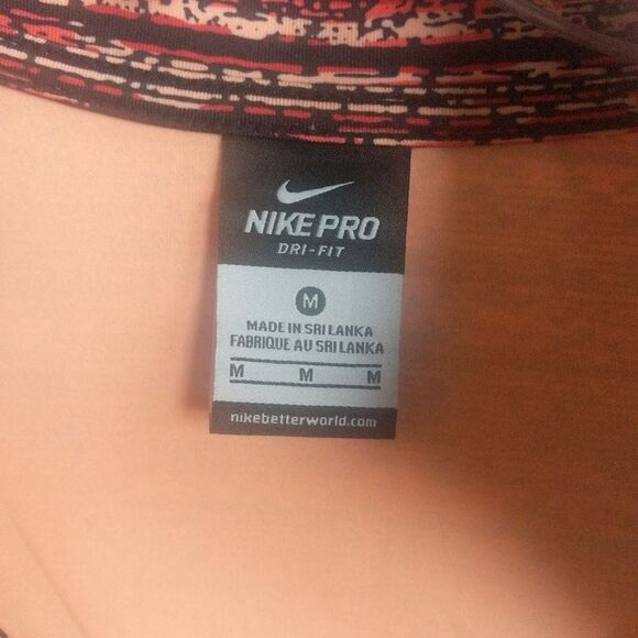 Nike Pro Running Half Zip Pullover - Picture 3 of 7